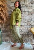 Larc Poet Blouse Olive
